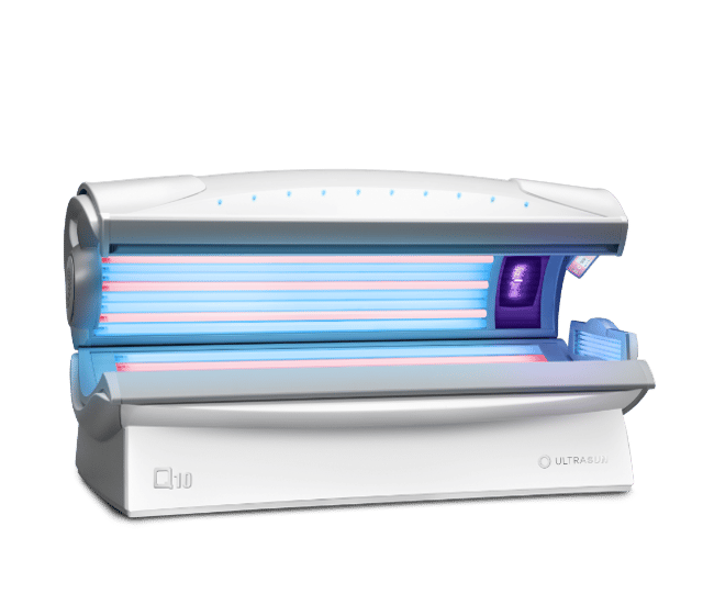 Ultrasun Q10 tanning bed with hybrid lamps
