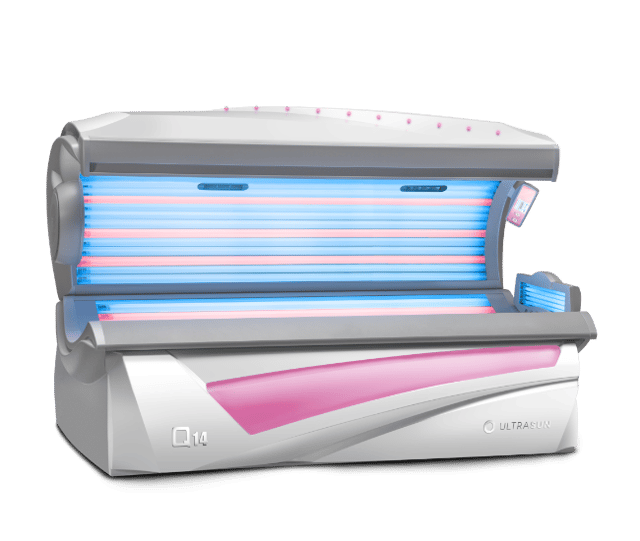 Ultrasun Q14 tanning bed with Hybrid lamps