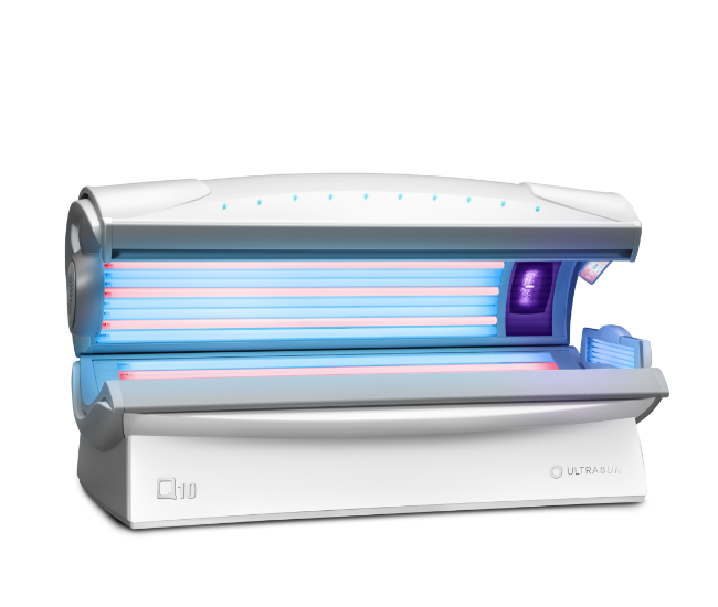 Ultrasun Q10 tanning bed with hybrid lamps
