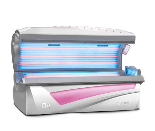 Ultrasun Q14 tanning bed with Hybrid lamps
