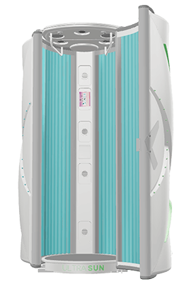 Ultrasun i8 tanning booth AR model