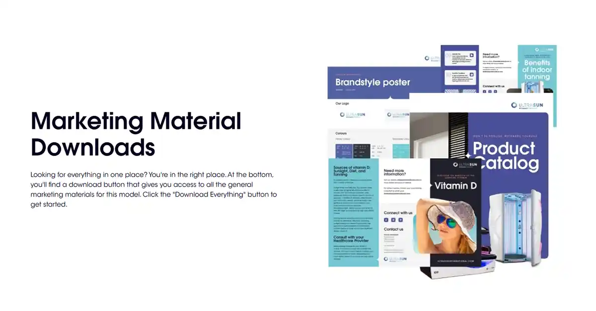 Ultrasun marketing portal