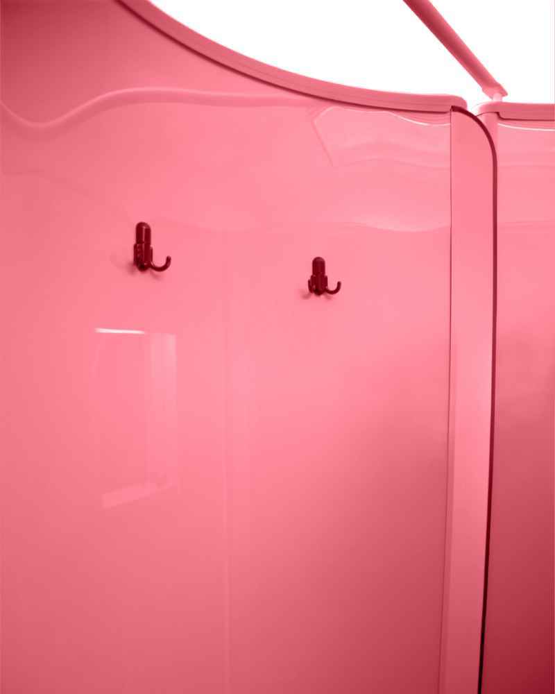 detail shot Ultrasun tanning bed Changing Cubicle