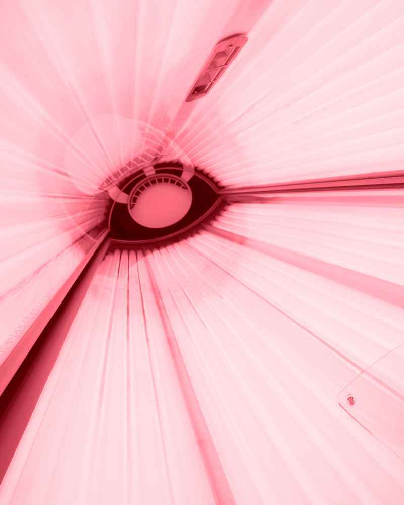 detail shot Ultrasun tanning bed Q14