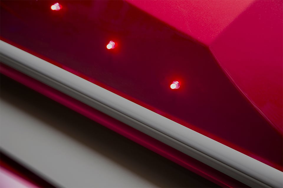 detail shot Ultrasun tanning bed Q14