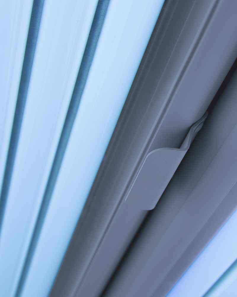 detail shot Ultrasun tanning bed i9